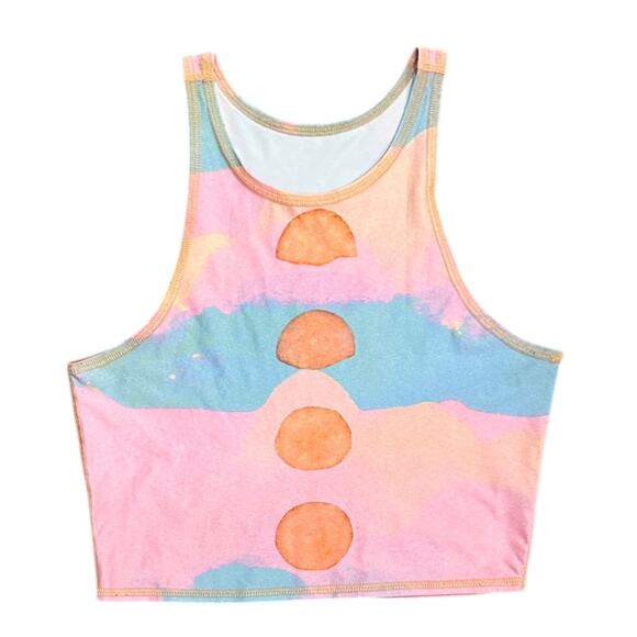 Teeki New Moon Rainbow Mermaid Tank - Picture 2 of 9